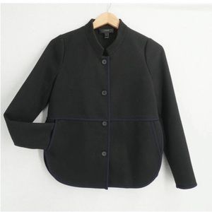 J.Crew Black Twill Jacket